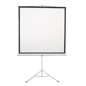 Lumi ESDB112 2x2m Pull-Down Projector Screen with Tripod