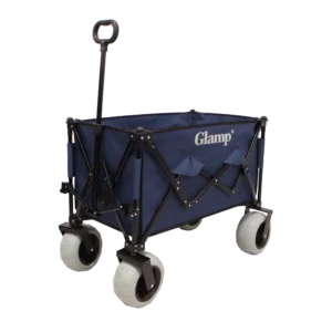 Glamp 200L Foldable Camping Cart — Blue