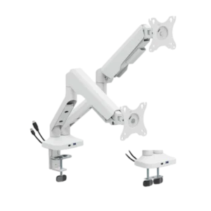 Lumi LDT94-C024UCE Dual Monitor Desk Arm with USB-C Hub, 17-35"