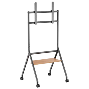Lumi TTF13E-46FW Black Mobile TV Cart Stand
