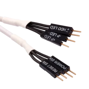 Corsair Premium Sleeved Front Panel Extension Cable Kit White 30cm