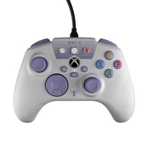 Turtle Beach REACT-R Wired Controller for Xbox, White-Purple