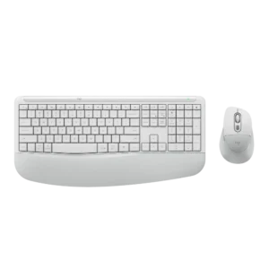 Logitech Signature Comfort Plus MK880 Wireless Keyboard and Mouse Combo White
