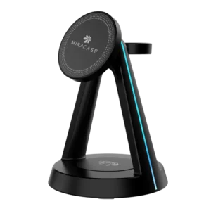 Miracase MWIQ560 3-in-1 Wireless Charger Black
