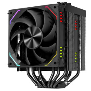 1stPlayer FT12DSL-6-BK Single-Tower ARGB CPU Cooler